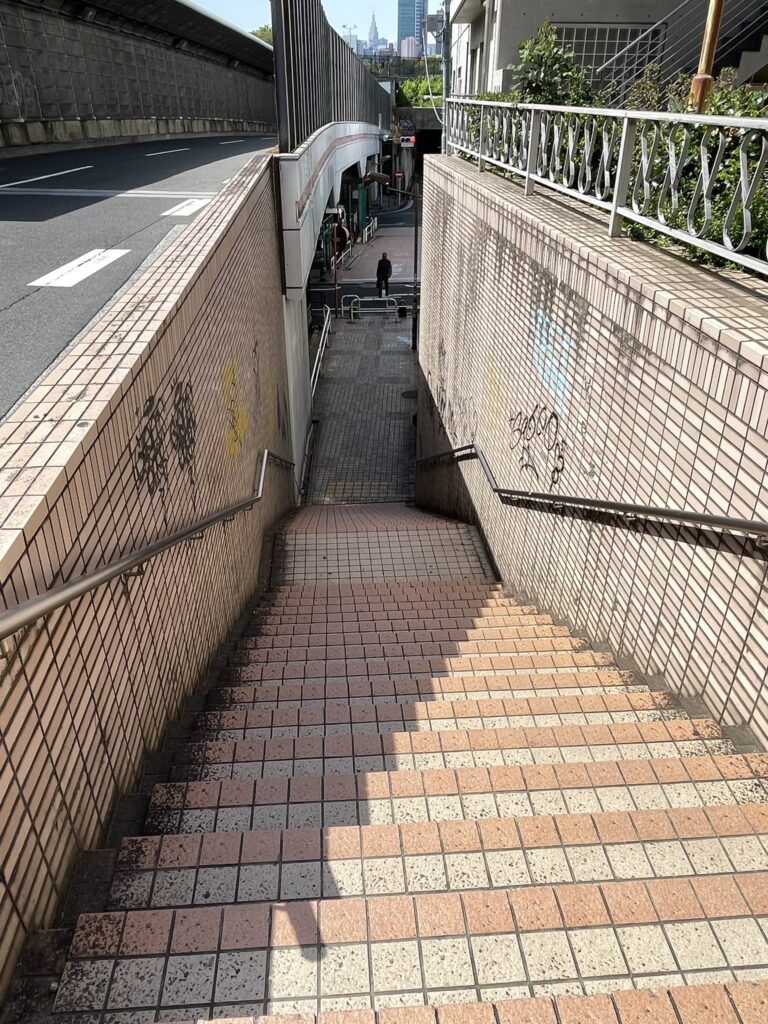 Jiro's view of The Girl leaving